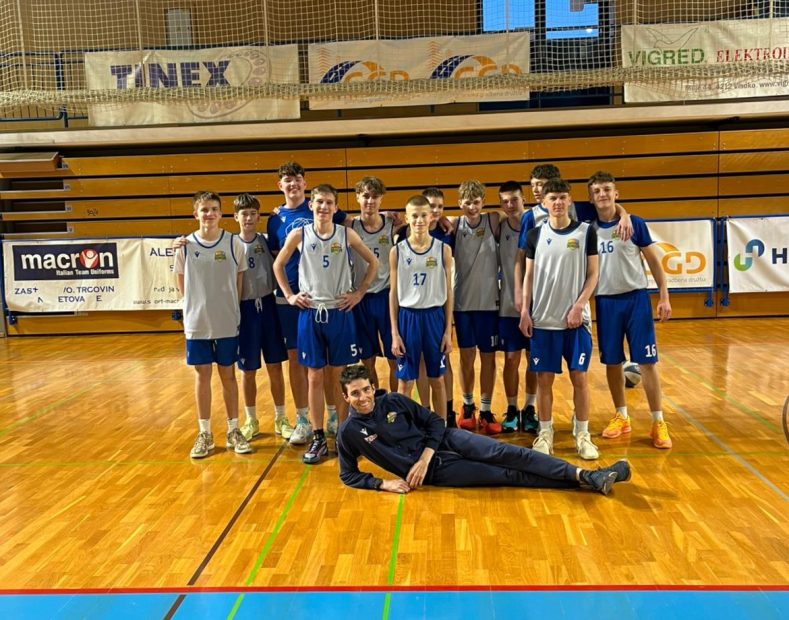 Ekipa U16B je uživala in nikoli obupala